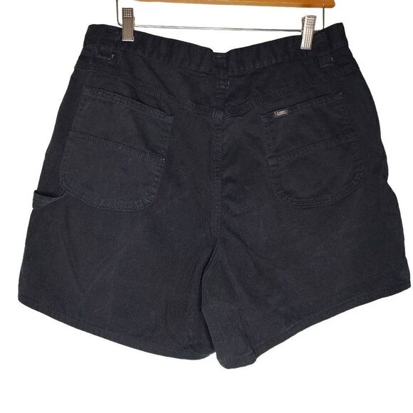 Lee High Waist Denim Cargo Shorts - Picture 2 of 6